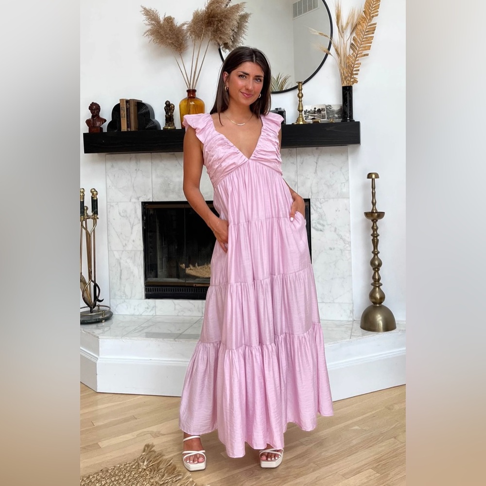 Grey Bandit Getaway Dress in Lilac - NEW WITH TAGS